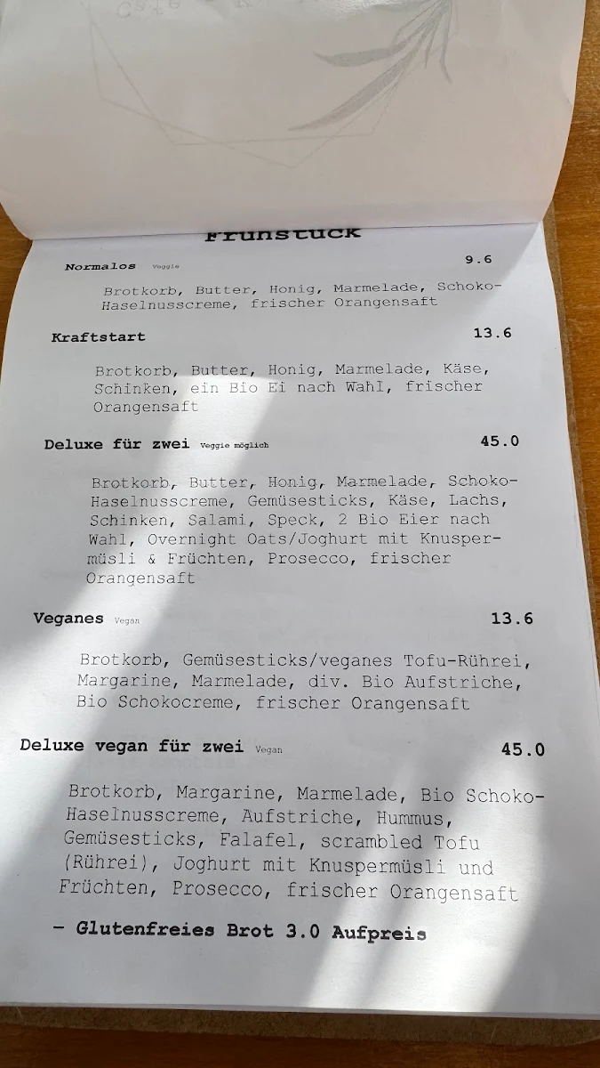 Speisekarte photo 1