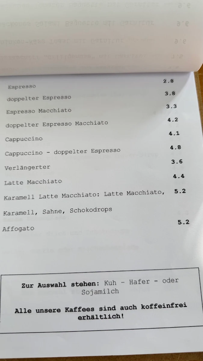 Speisekarte photo 3