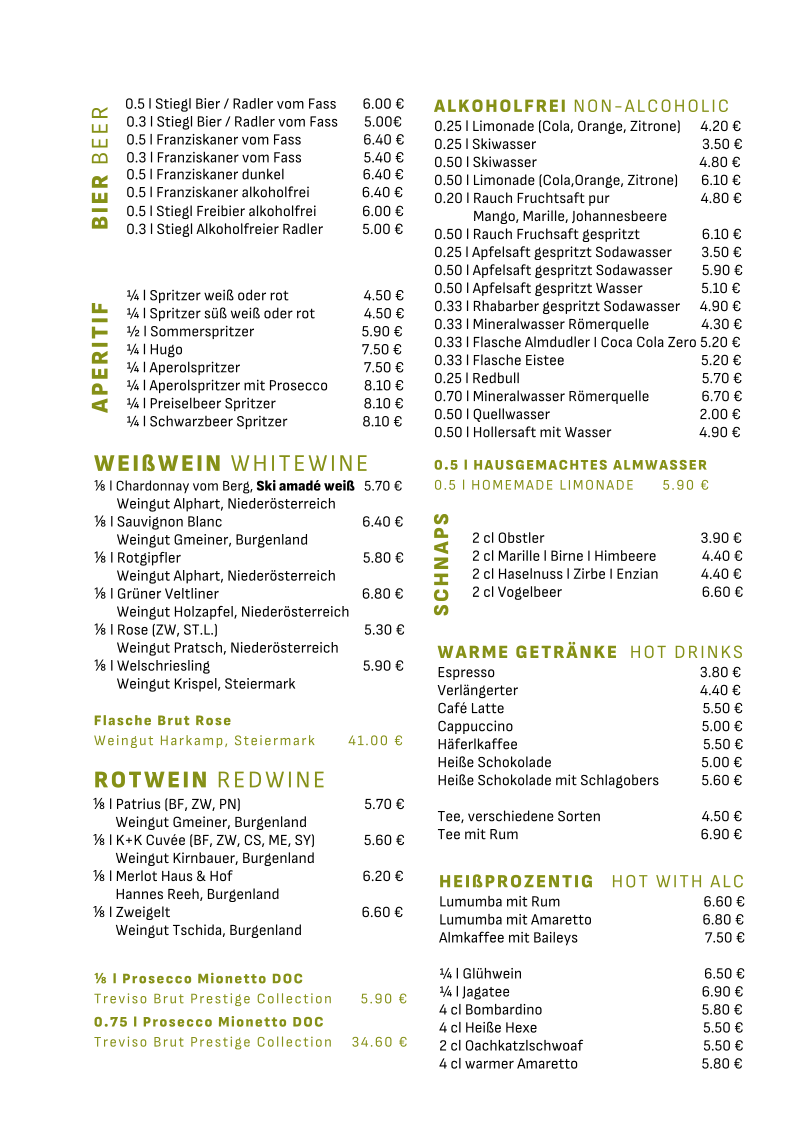 Speisekarte photo 1