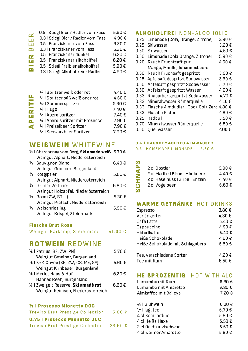 Speisekarte photo 3