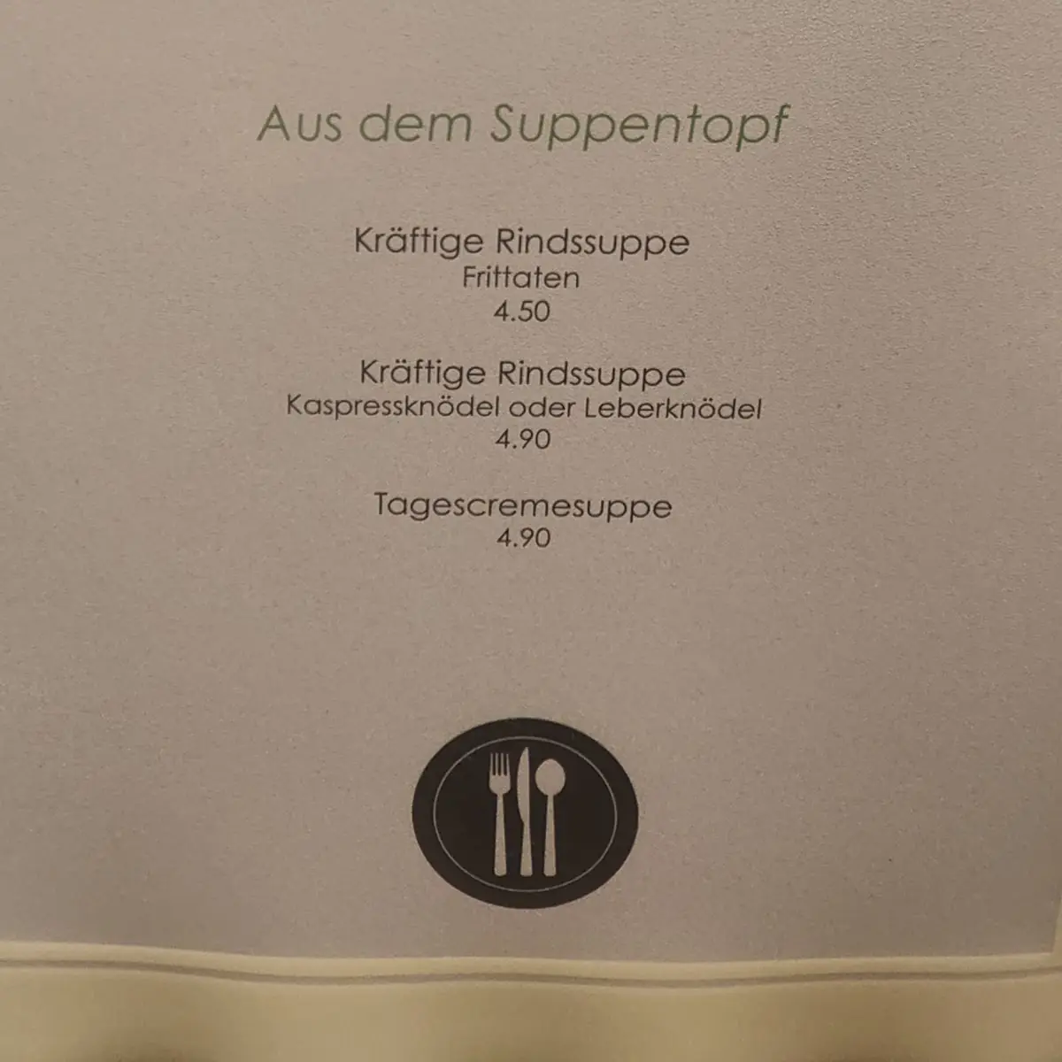 Speisekarte photo 9