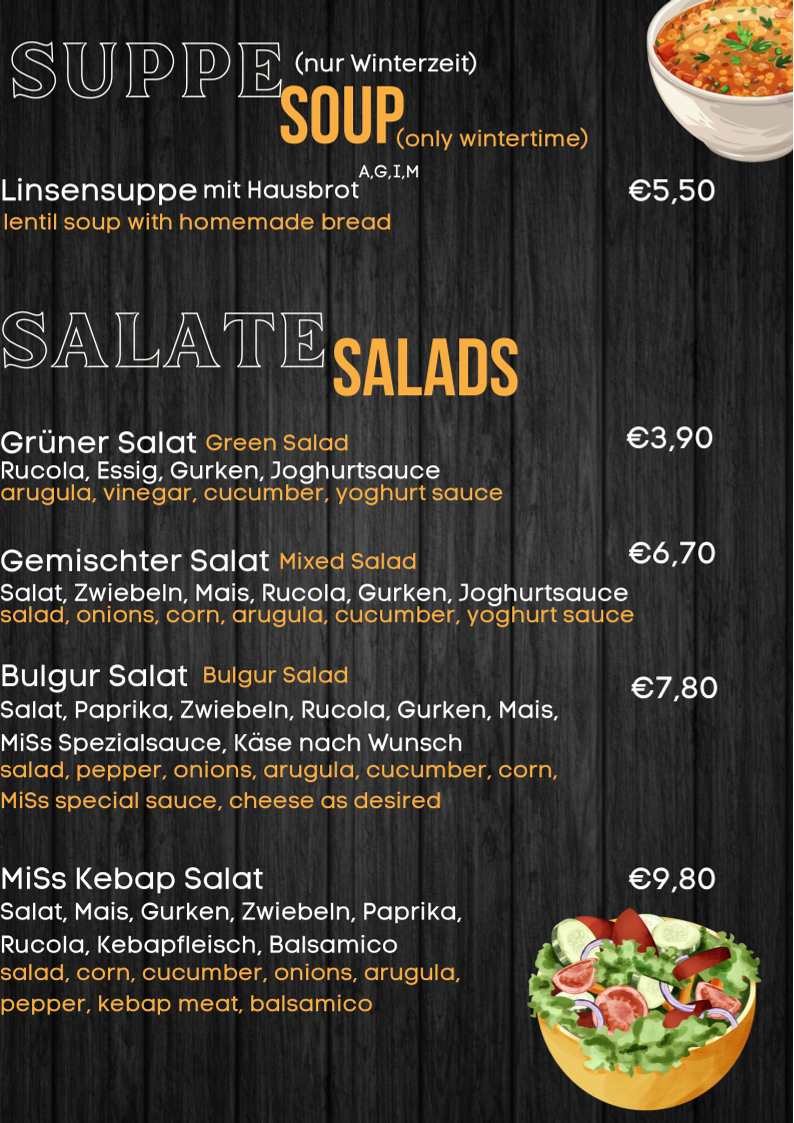 Speisekarte photo 5