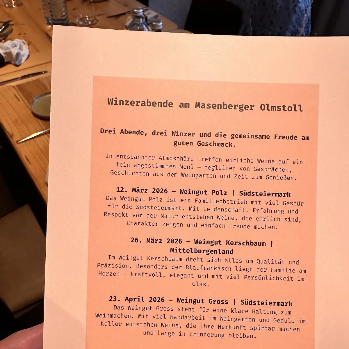 Speisekarte photo 9
