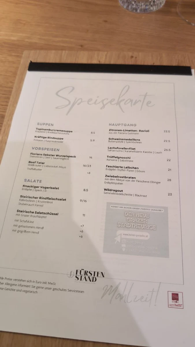 Speisekarte photo 3