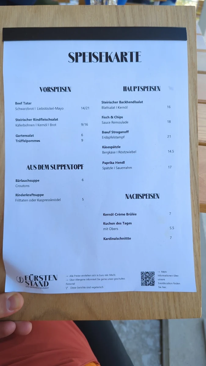 Speisekarte photo 9