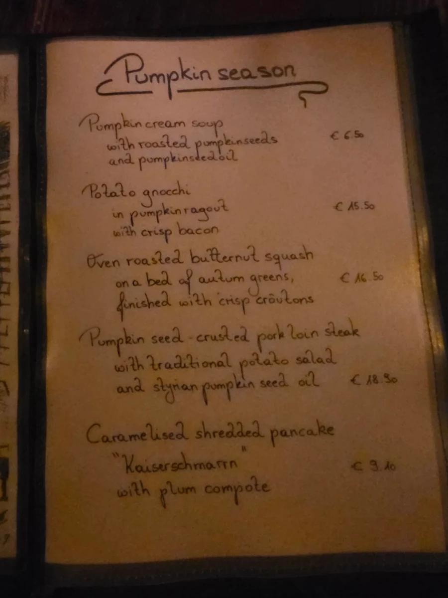 Speisekarte photo 5