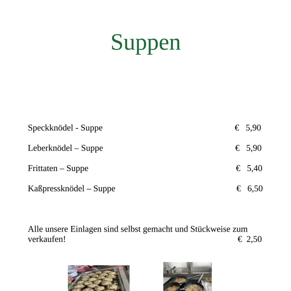Speisekarte photo 7