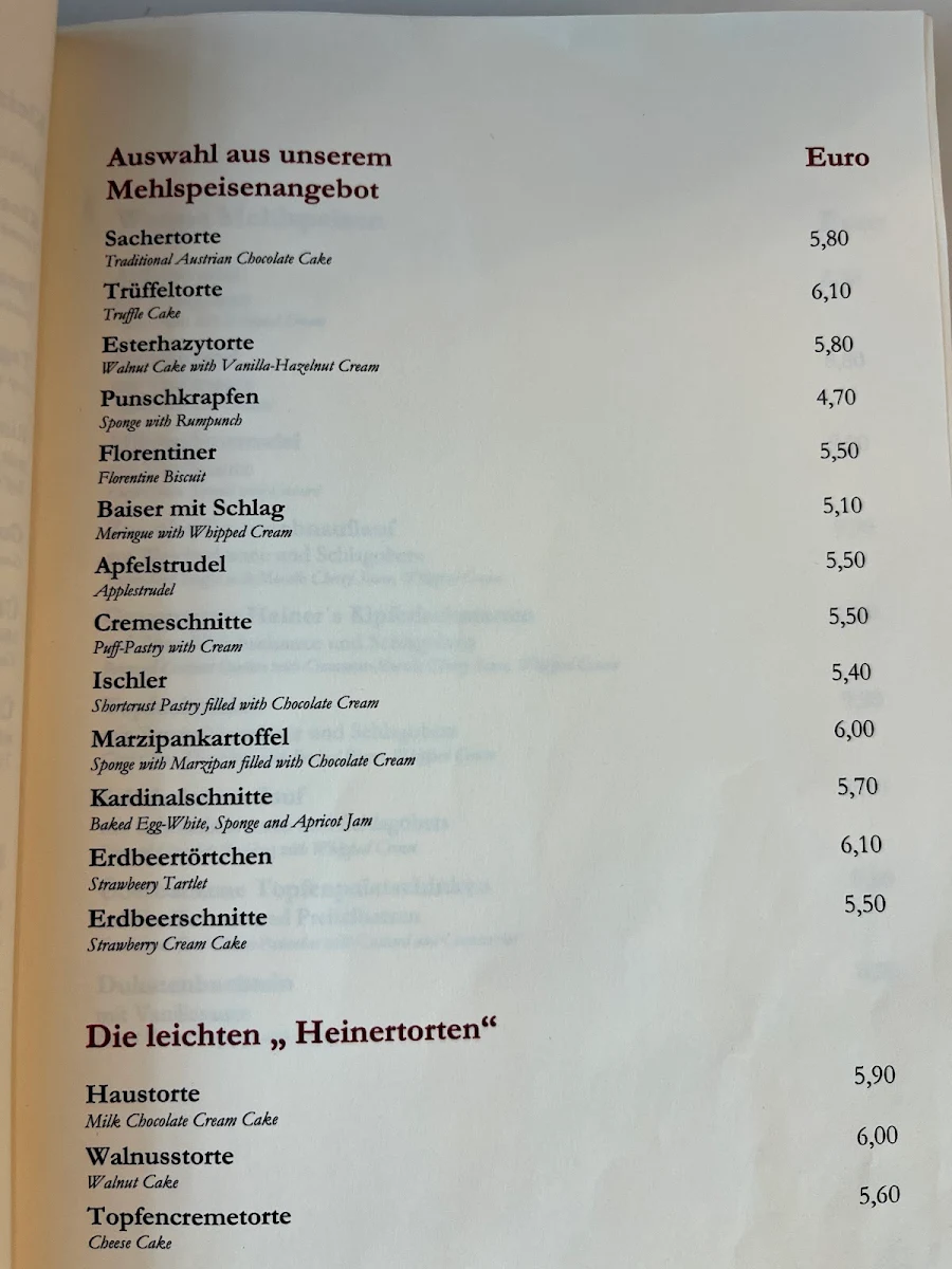 Speisekarte photo 1