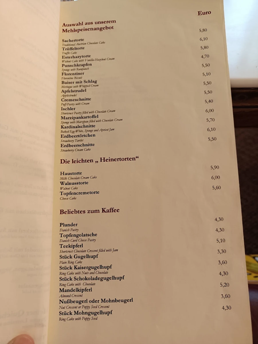 Speisekarte photo 2