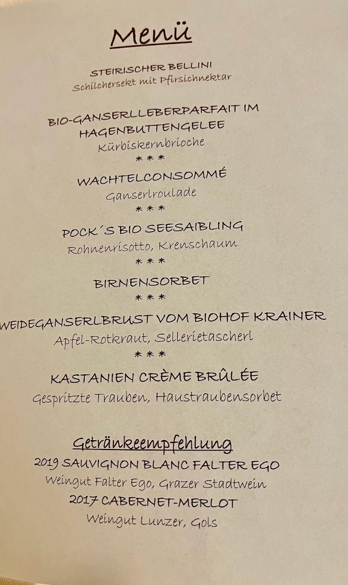 Speisekarte photo 1
