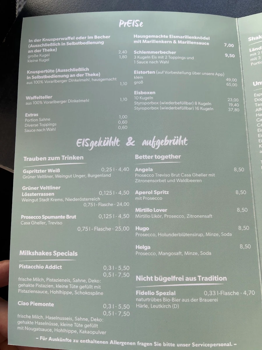 Speisekarte photo 2