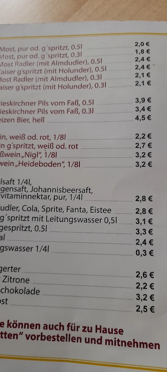 Speisekarte photo 10