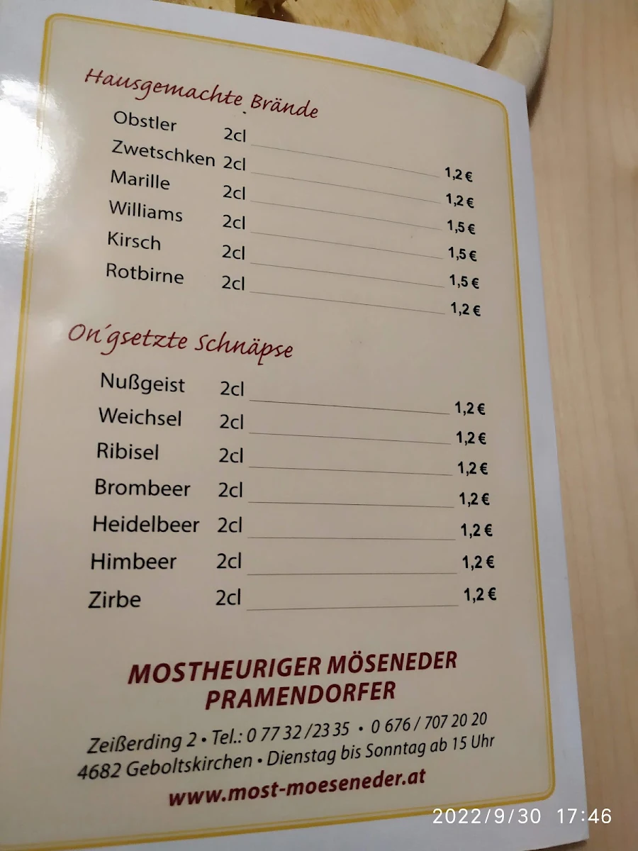 Speisekarte photo 7