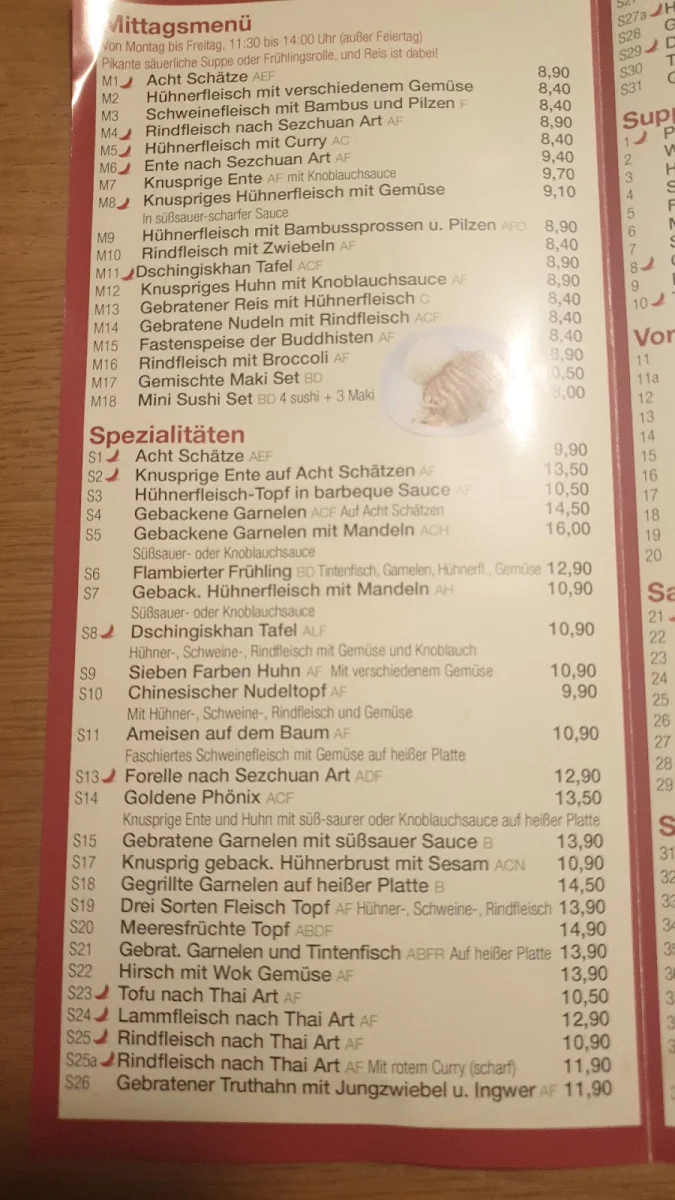 Speisekarte photo 5