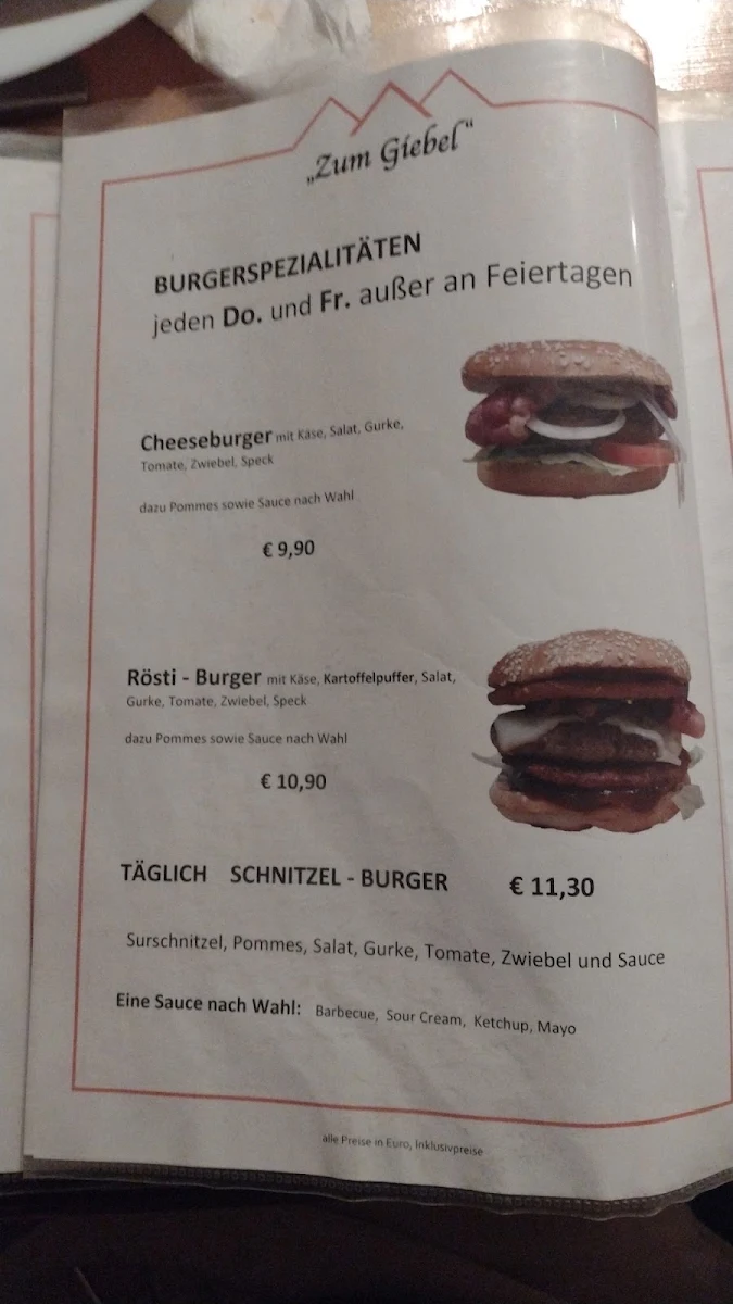 Speisekarte photo 3