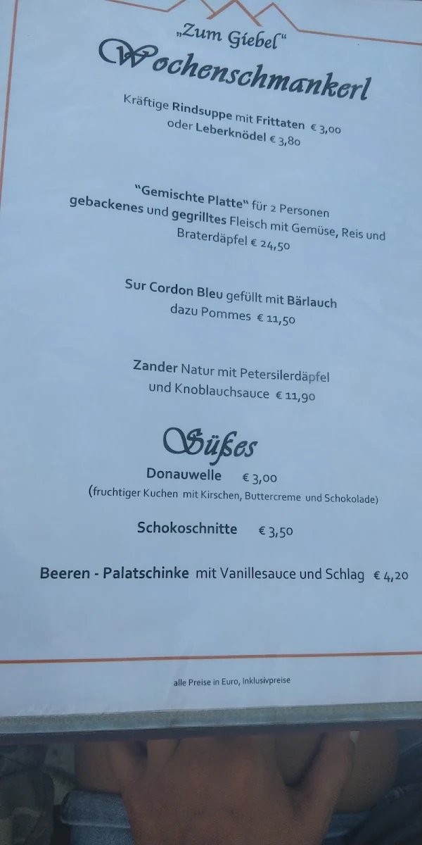 Speisekarte photo 6
