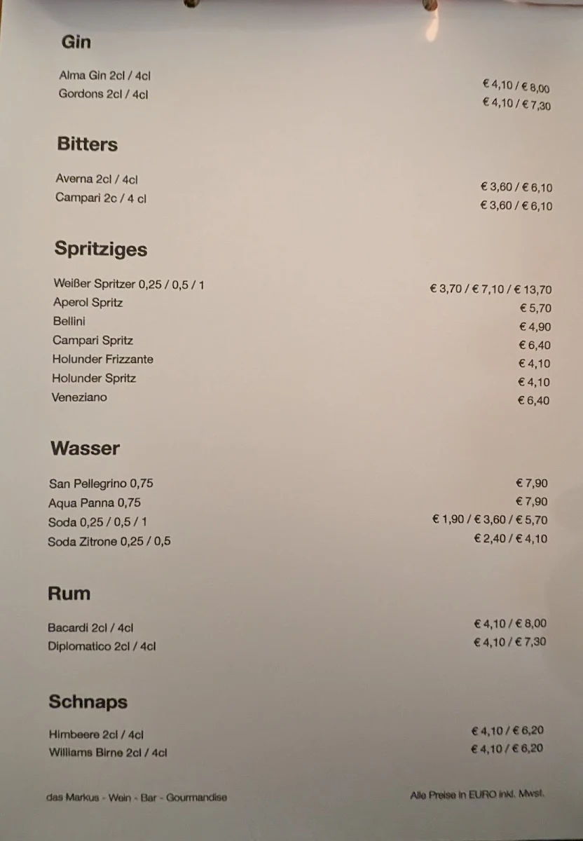 Speisekarte photo 1
