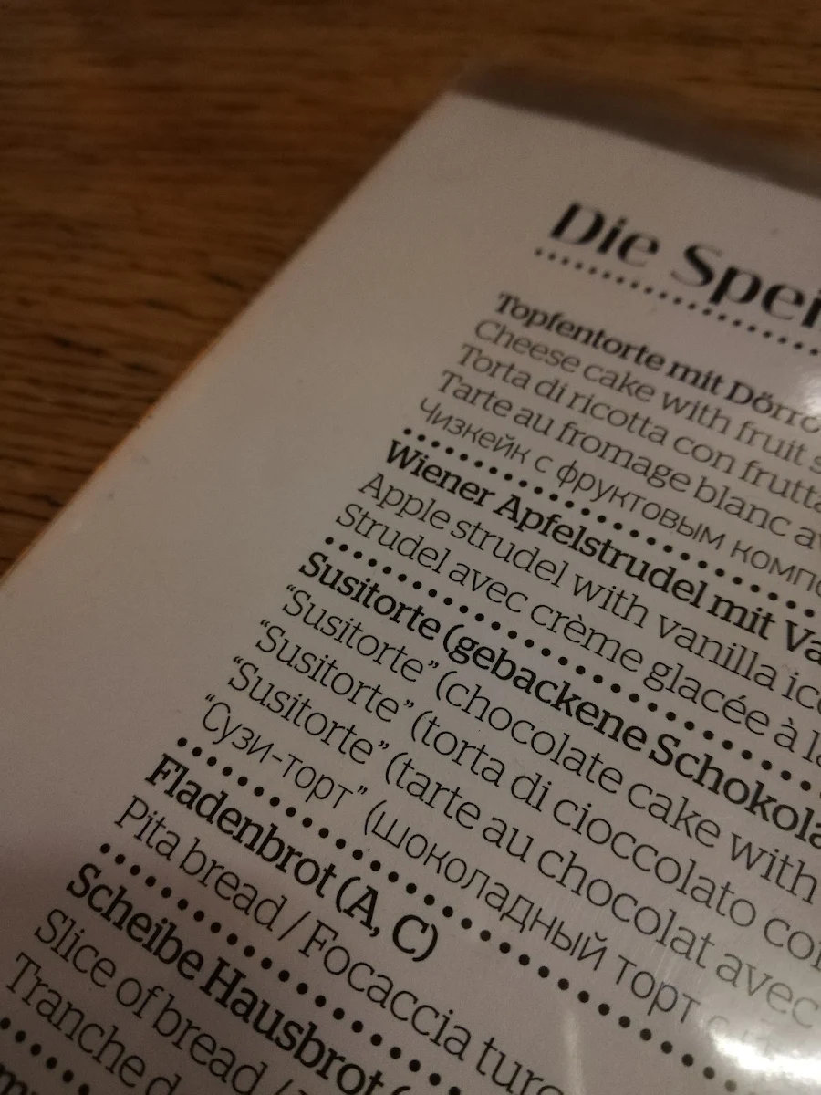Speisekarte photo 8
