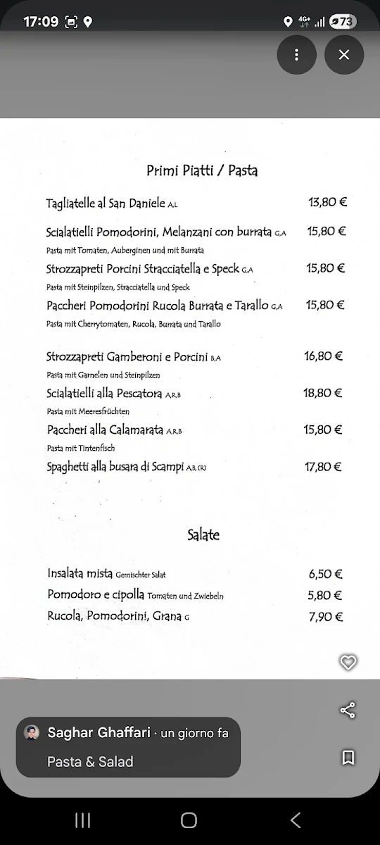 Speisekarte photo 4
