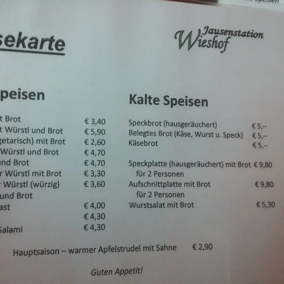 Speisekarte photo 10