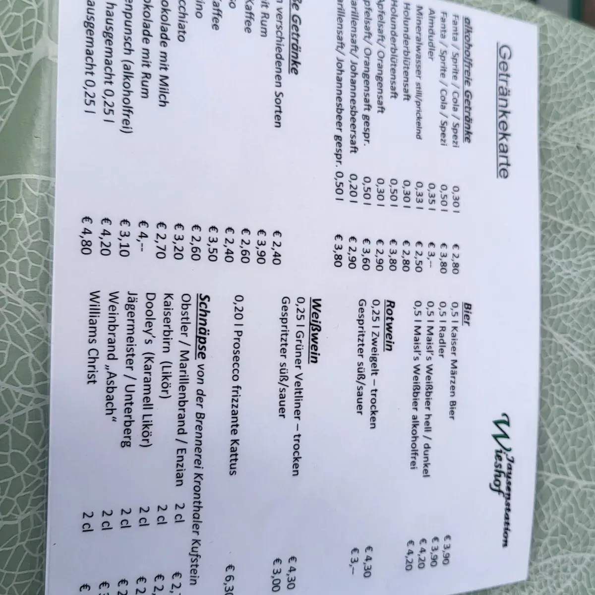 Speisekarte photo 7