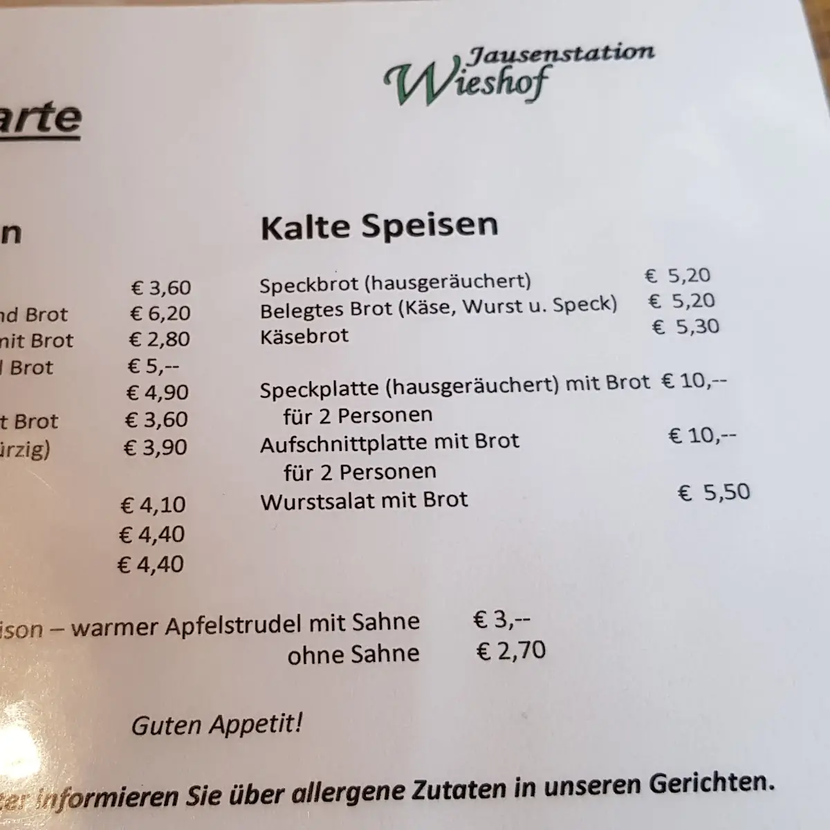 Speisekarte photo 8