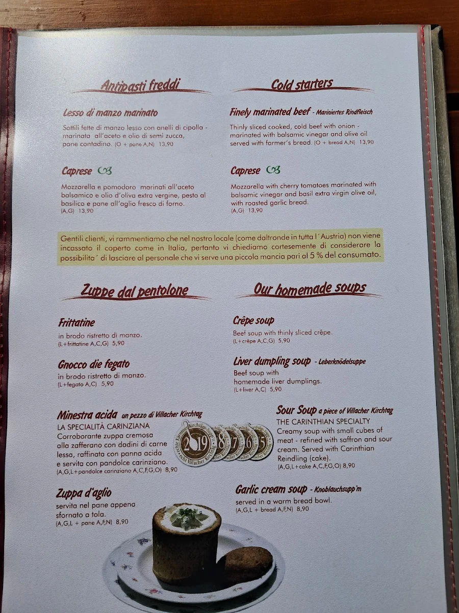 Speisekarte photo 4