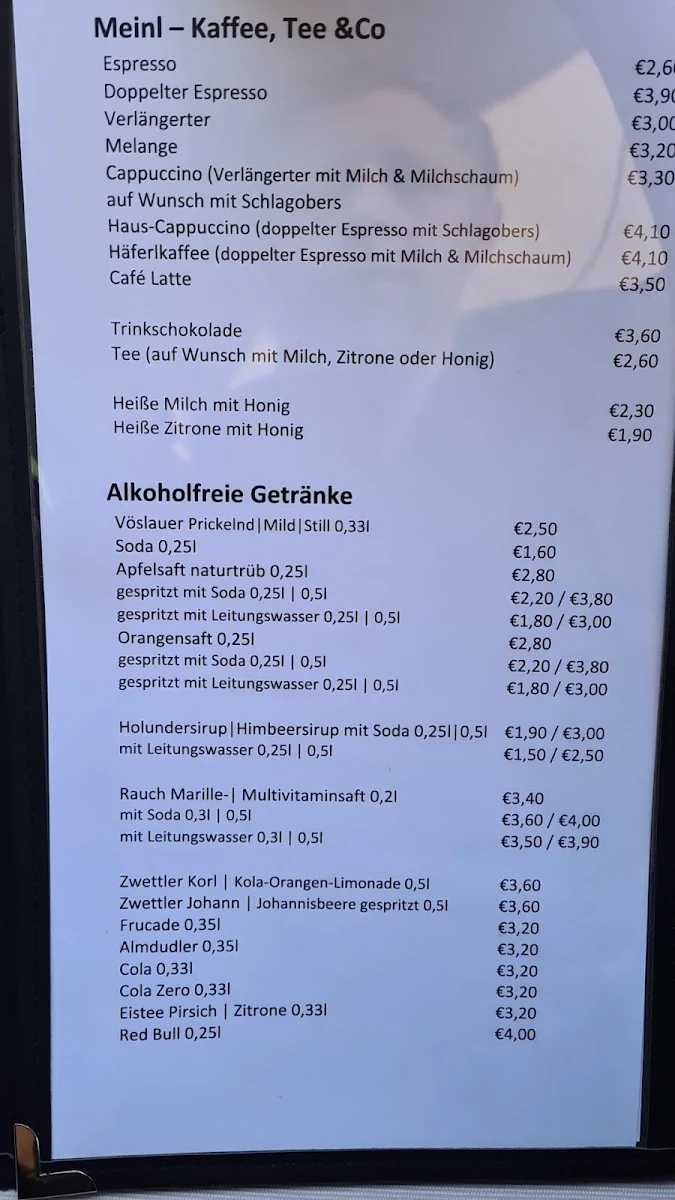 Speisekarte photo 2