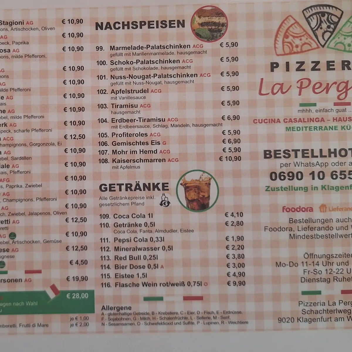 Speisekarte photo 3
