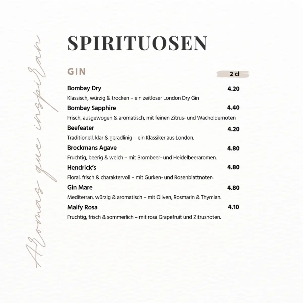 Speisekarte photo 5