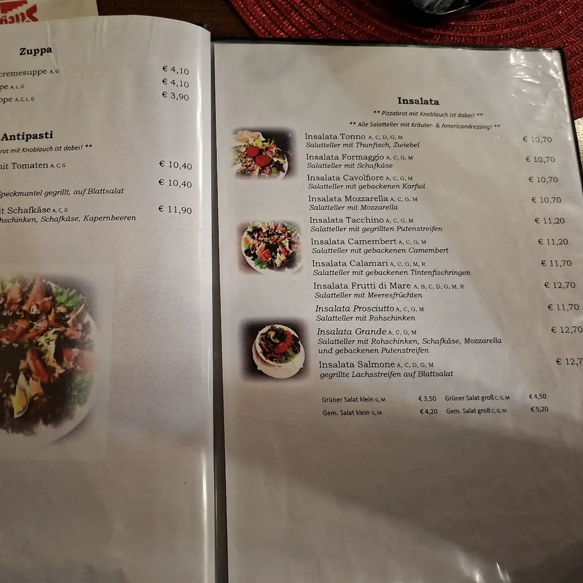 Speisekarte photo 5