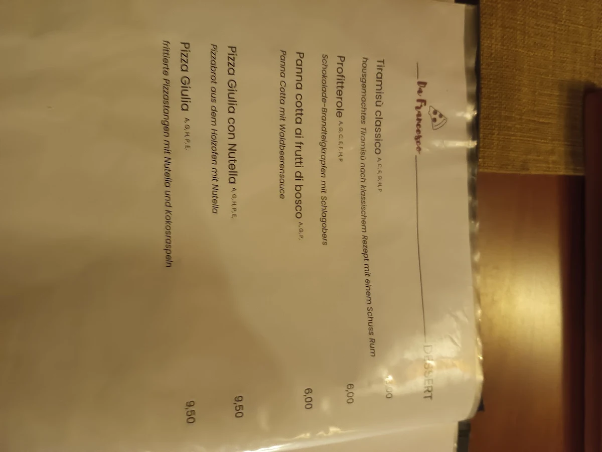 Speisekarte photo 6