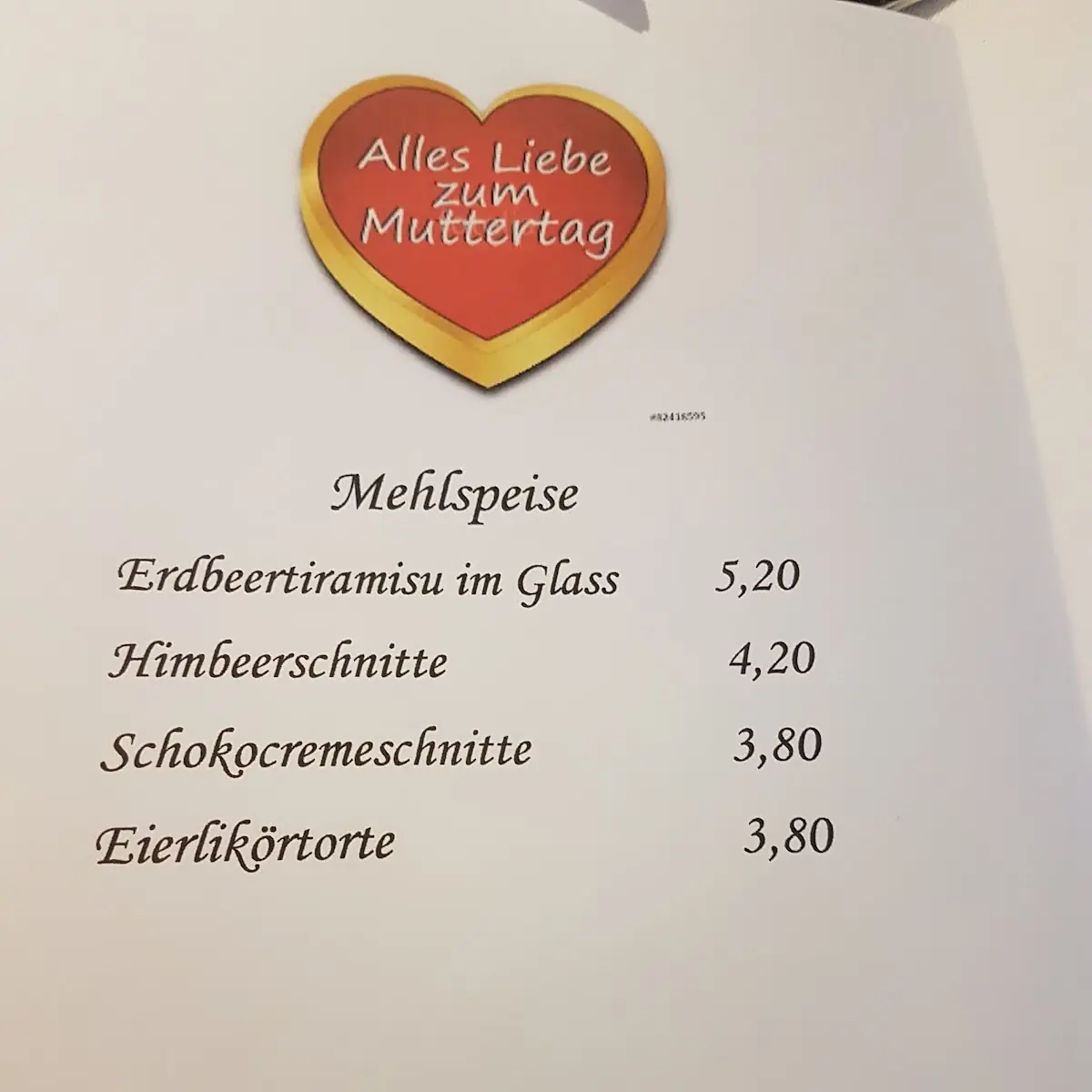 Speisekarte photo 4