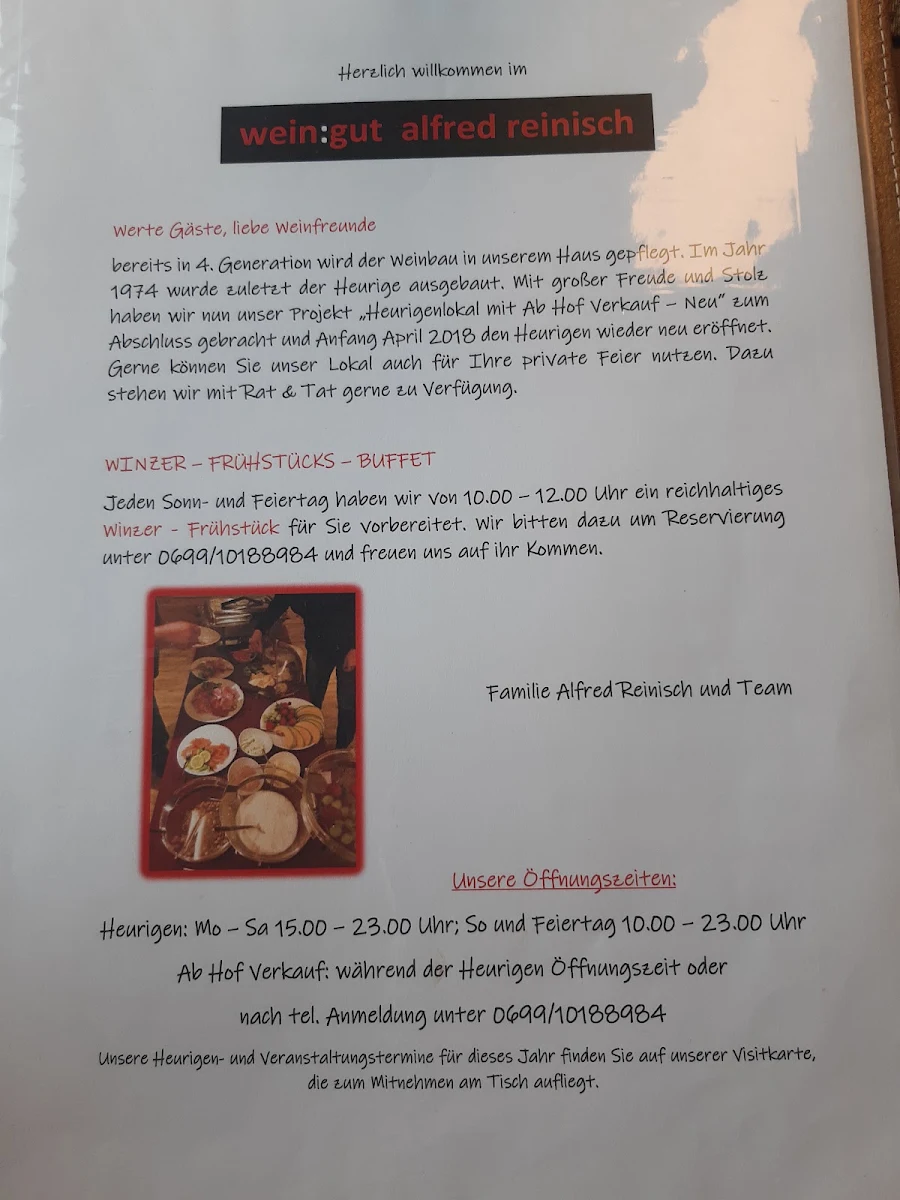 Speisekarte photo 1