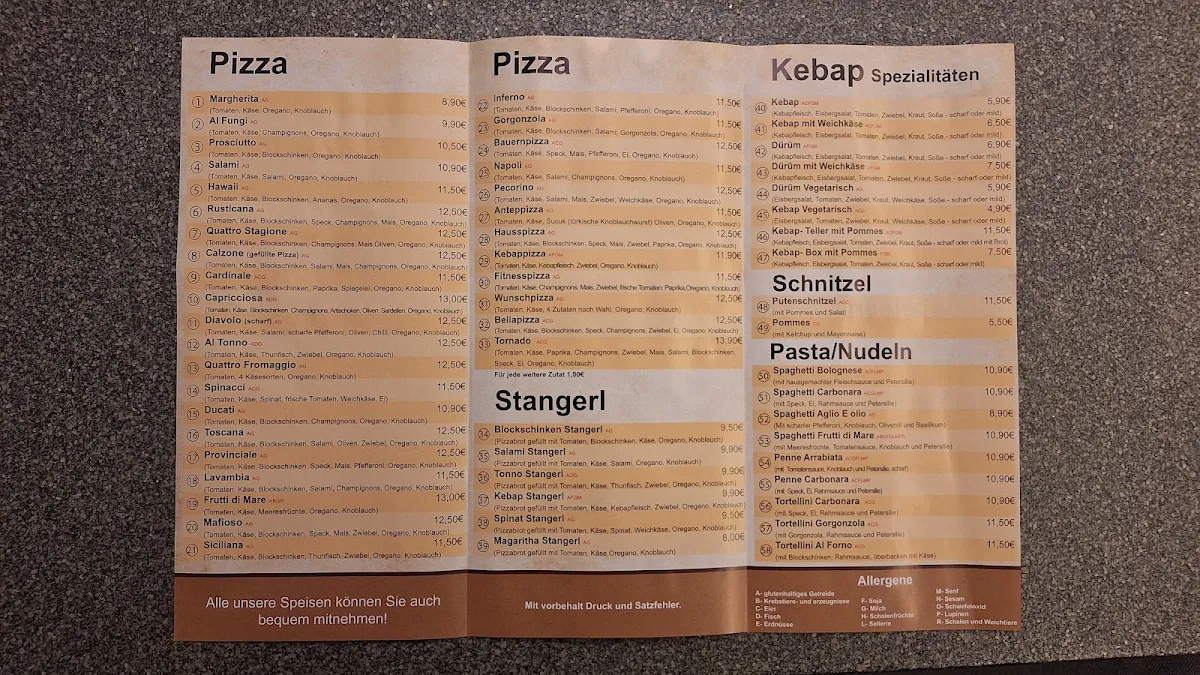 Speisekarte photo 2