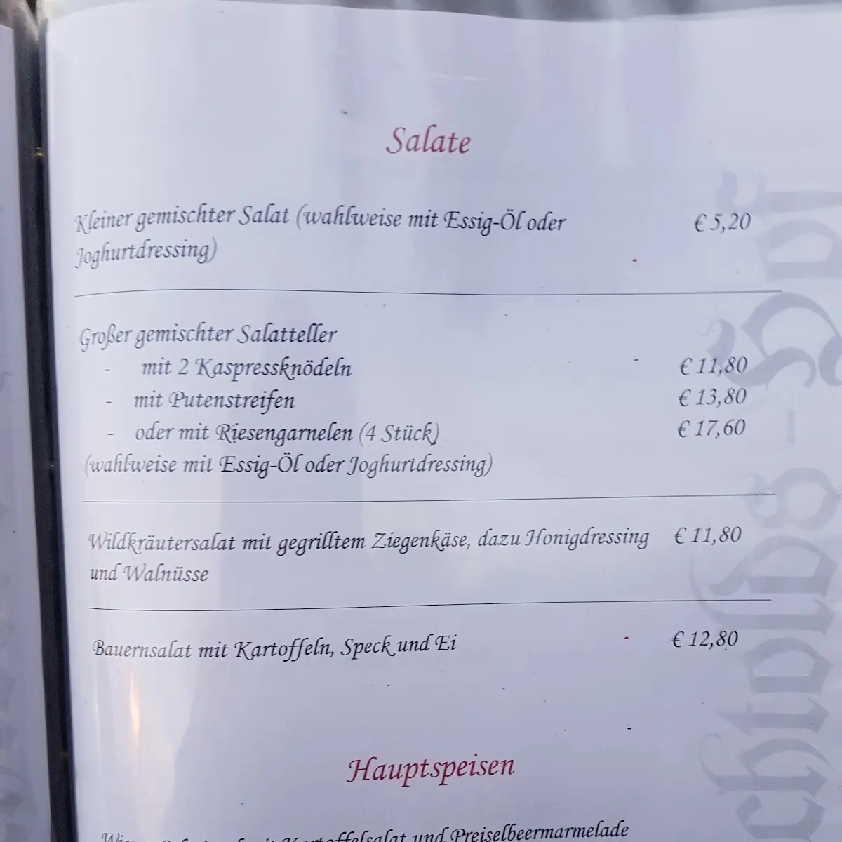 Speisekarte photo 7