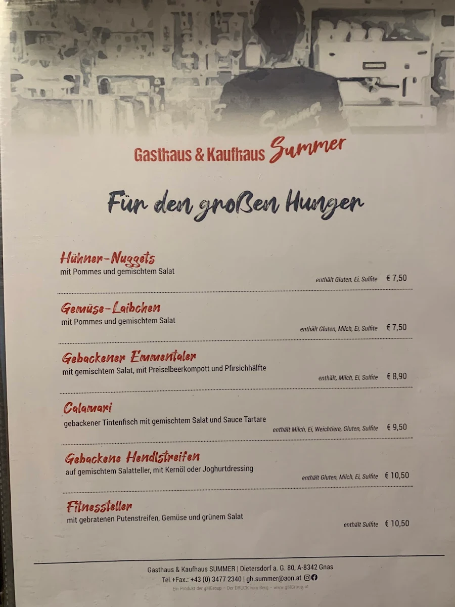 Speisekarte photo 1
