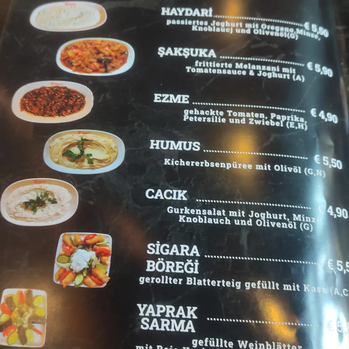 Speisekarte photo 10