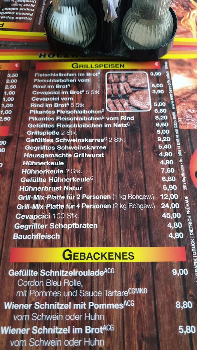 Speisekarte photo 2