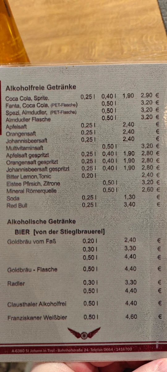 Speisekarte photo 1
