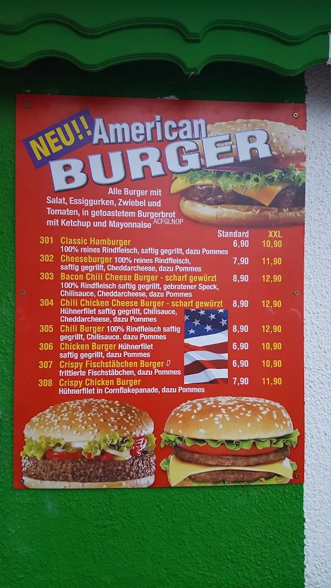 Speisekarte, Pizzeria Angelo Traiskirchen