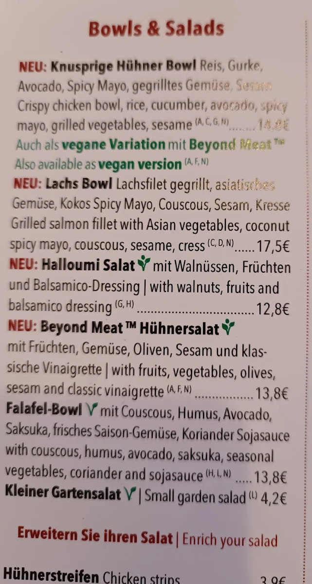 Speisekarte photo 6