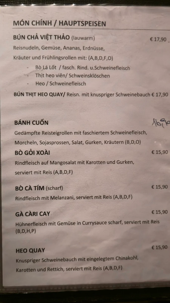 Speisekarte photo 3