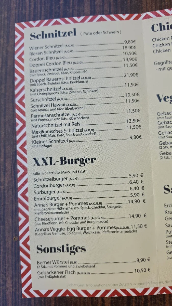 Speisekarte photo 10