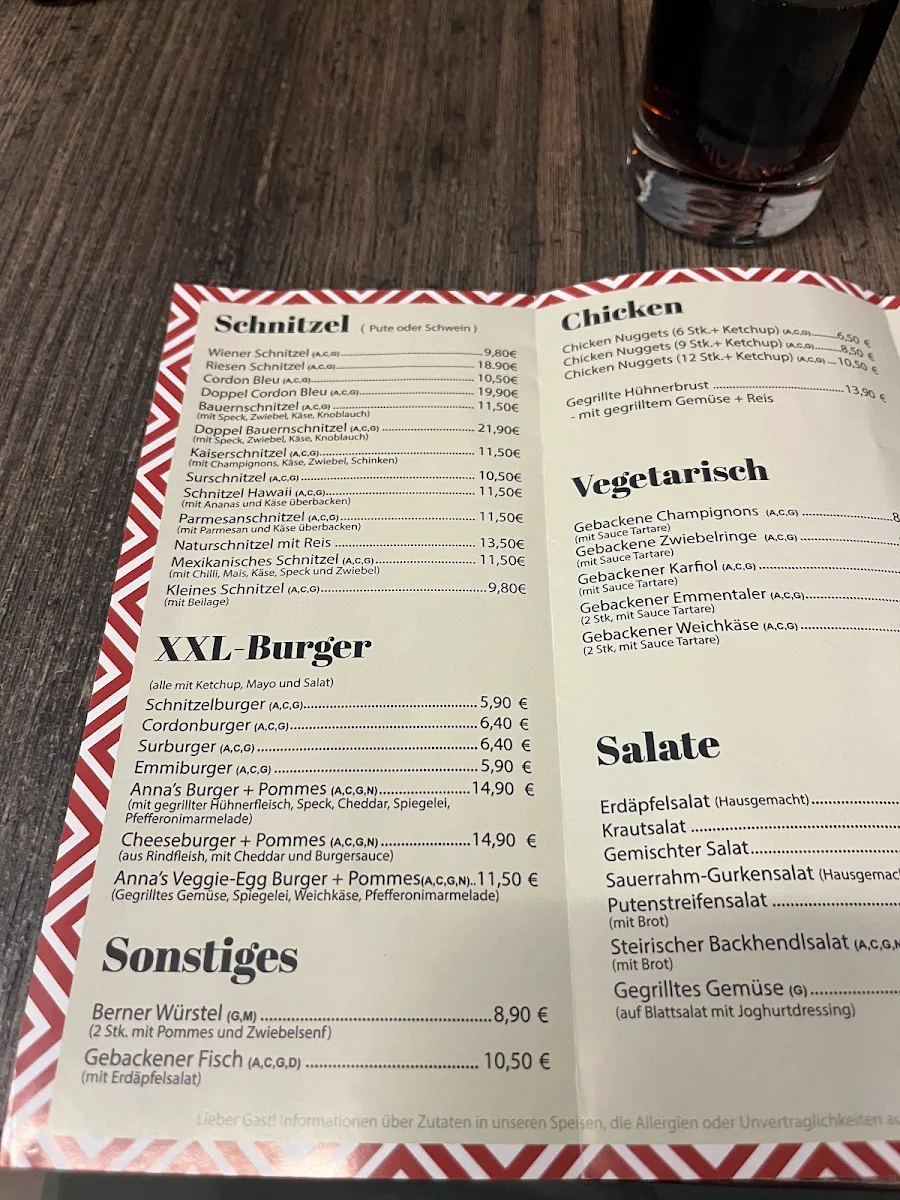 Speisekarte photo 7