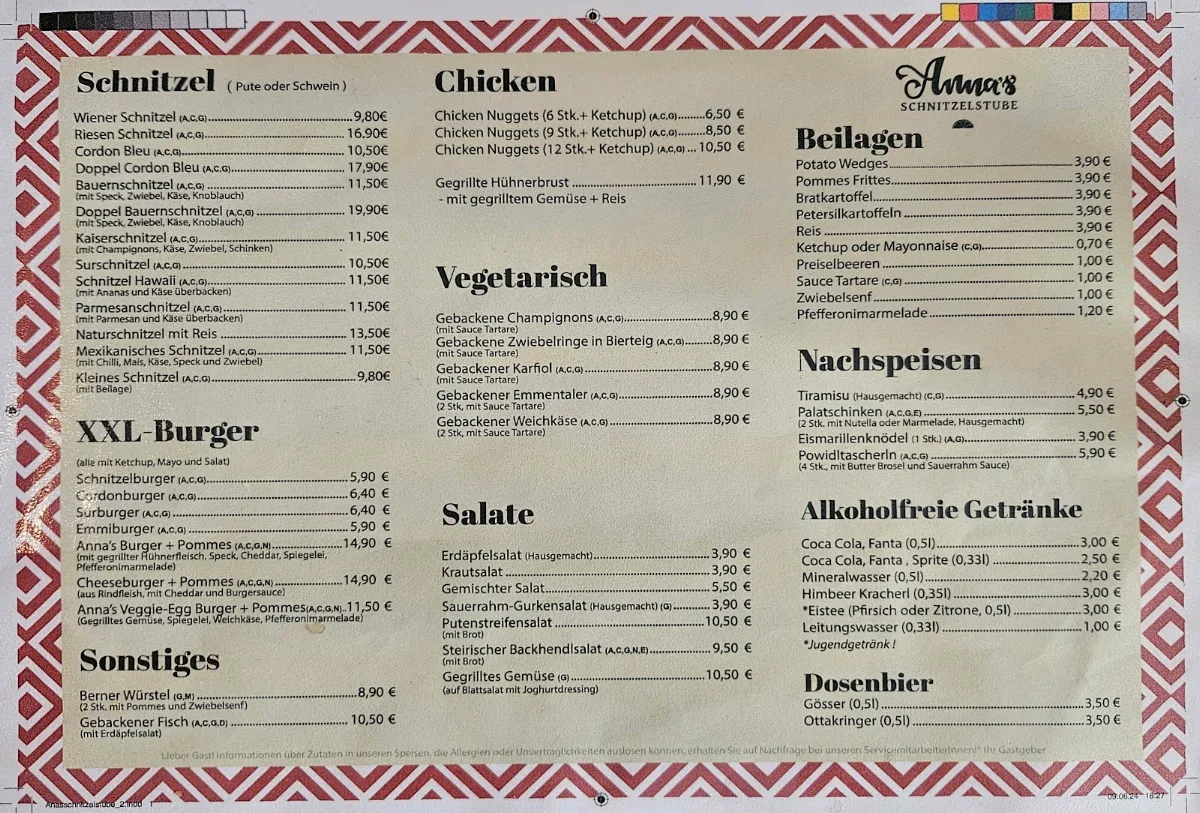 Speisekarte photo 9