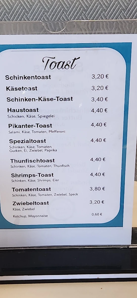 Speisekarte photo 1
