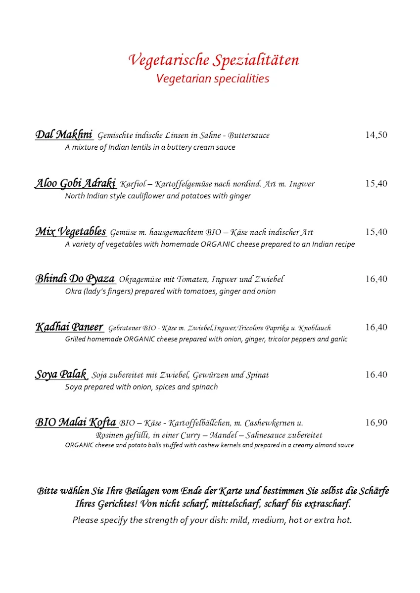 Speisekarte photo 5