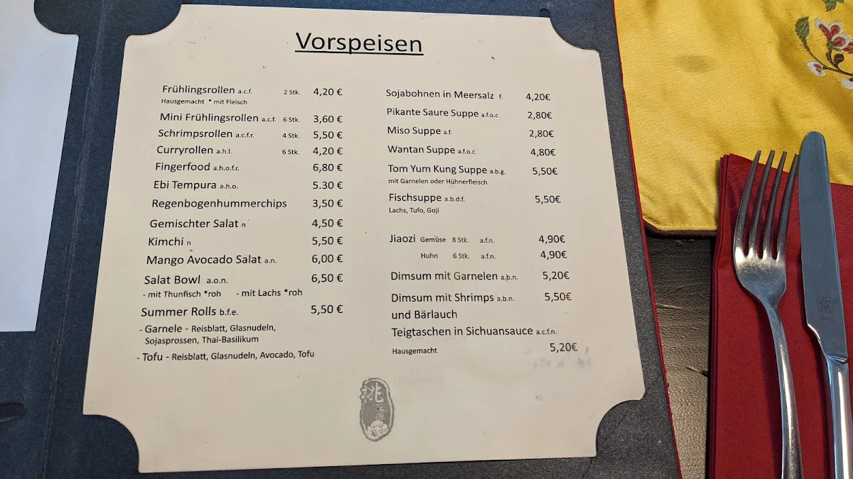 Speisekarte photo 8