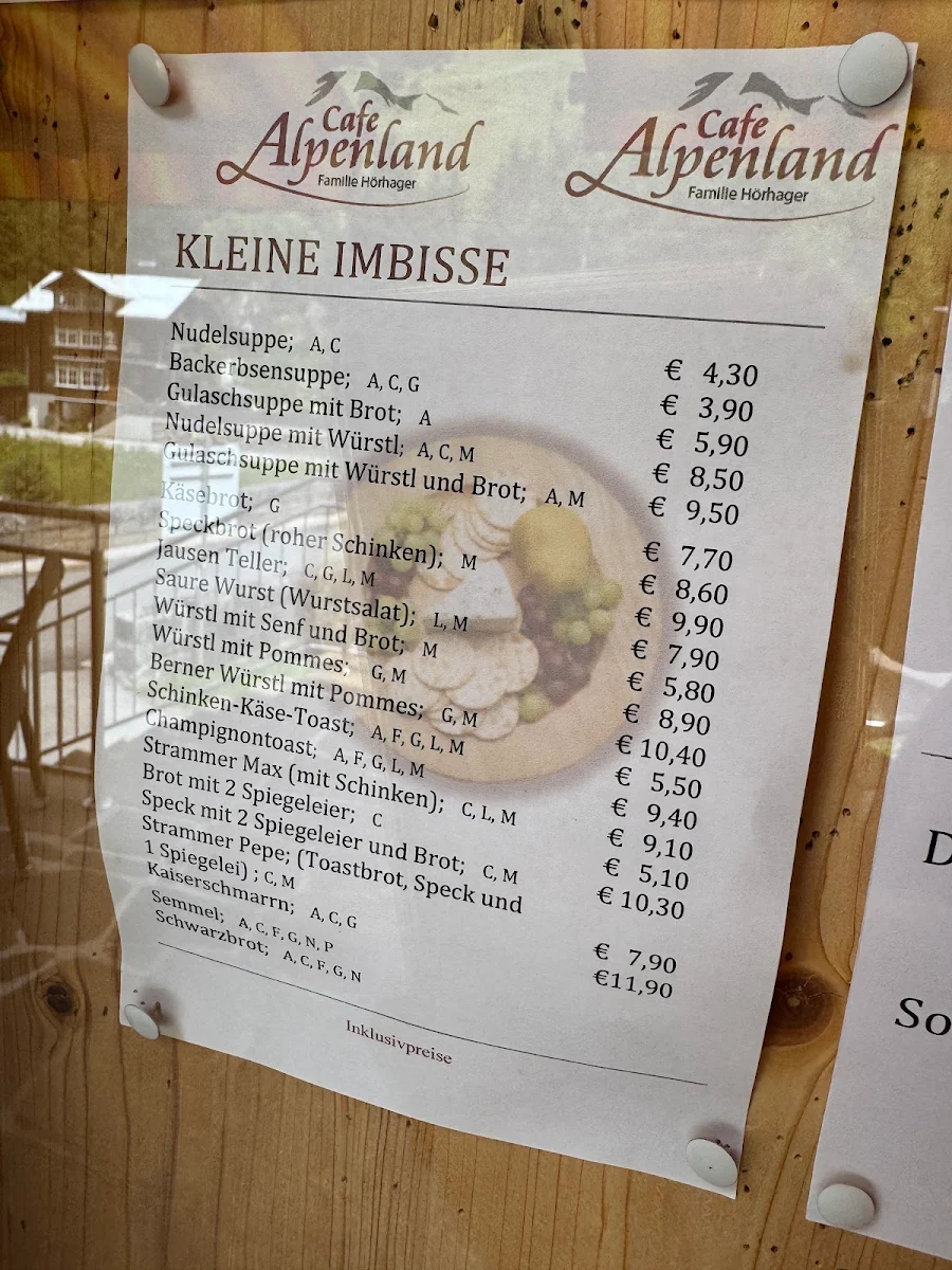 Speisekarte photo 1
